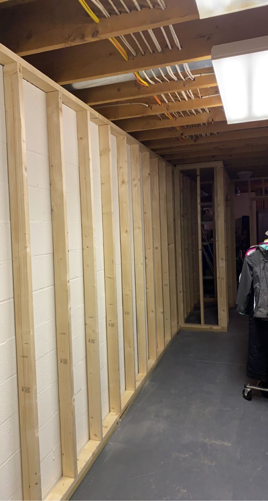 Basement Finish Framing