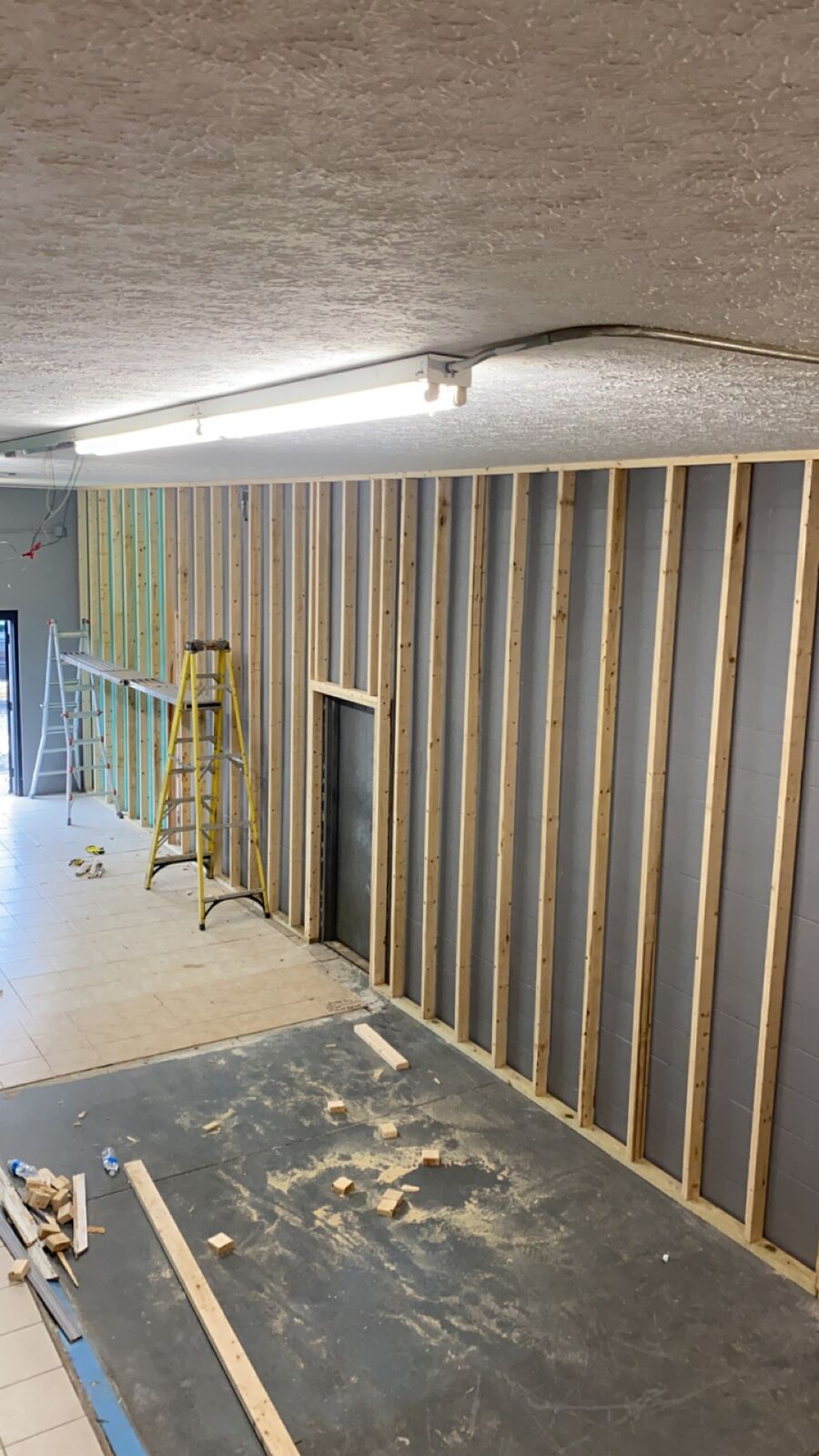 Commercial Build-Out Framing