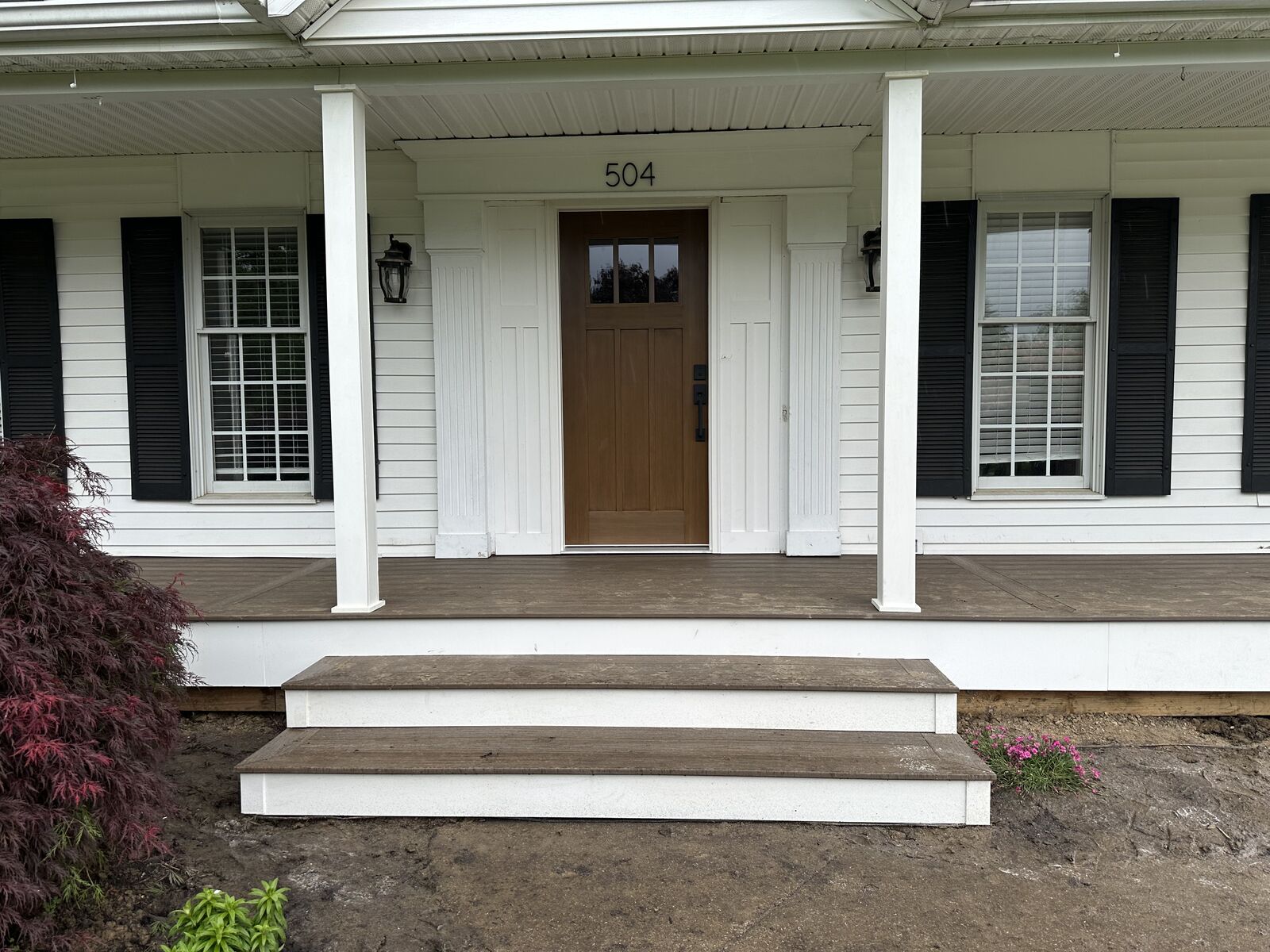 Farmhouse Porch & Steps