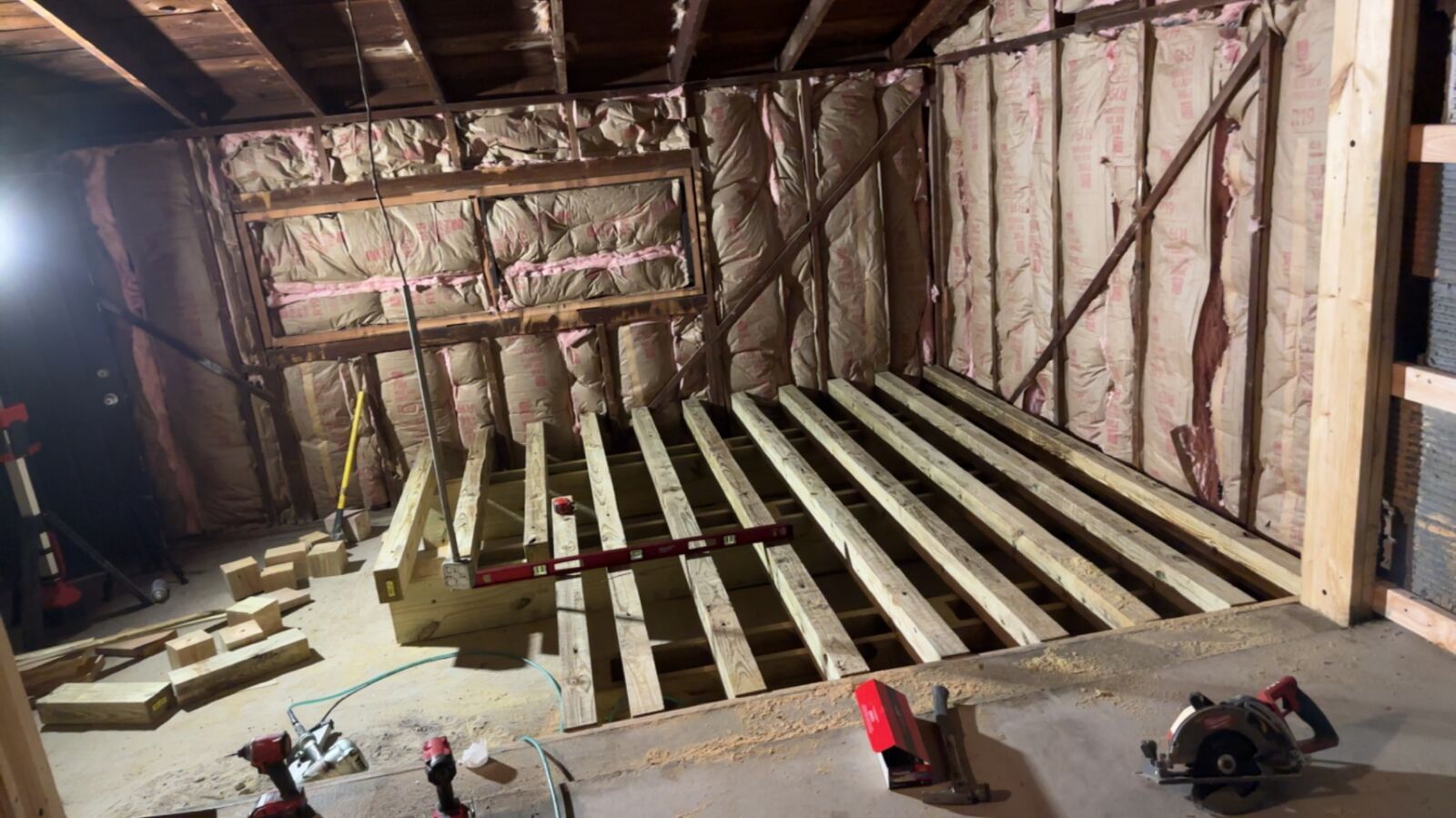 Floor Joist Rebuild