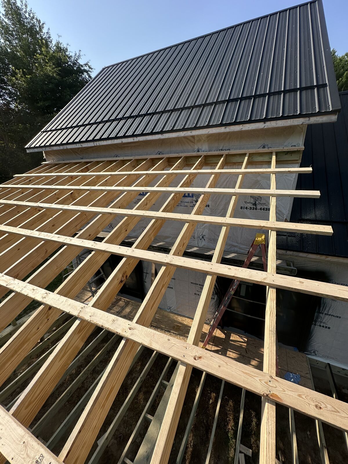 Garage Roof Framing