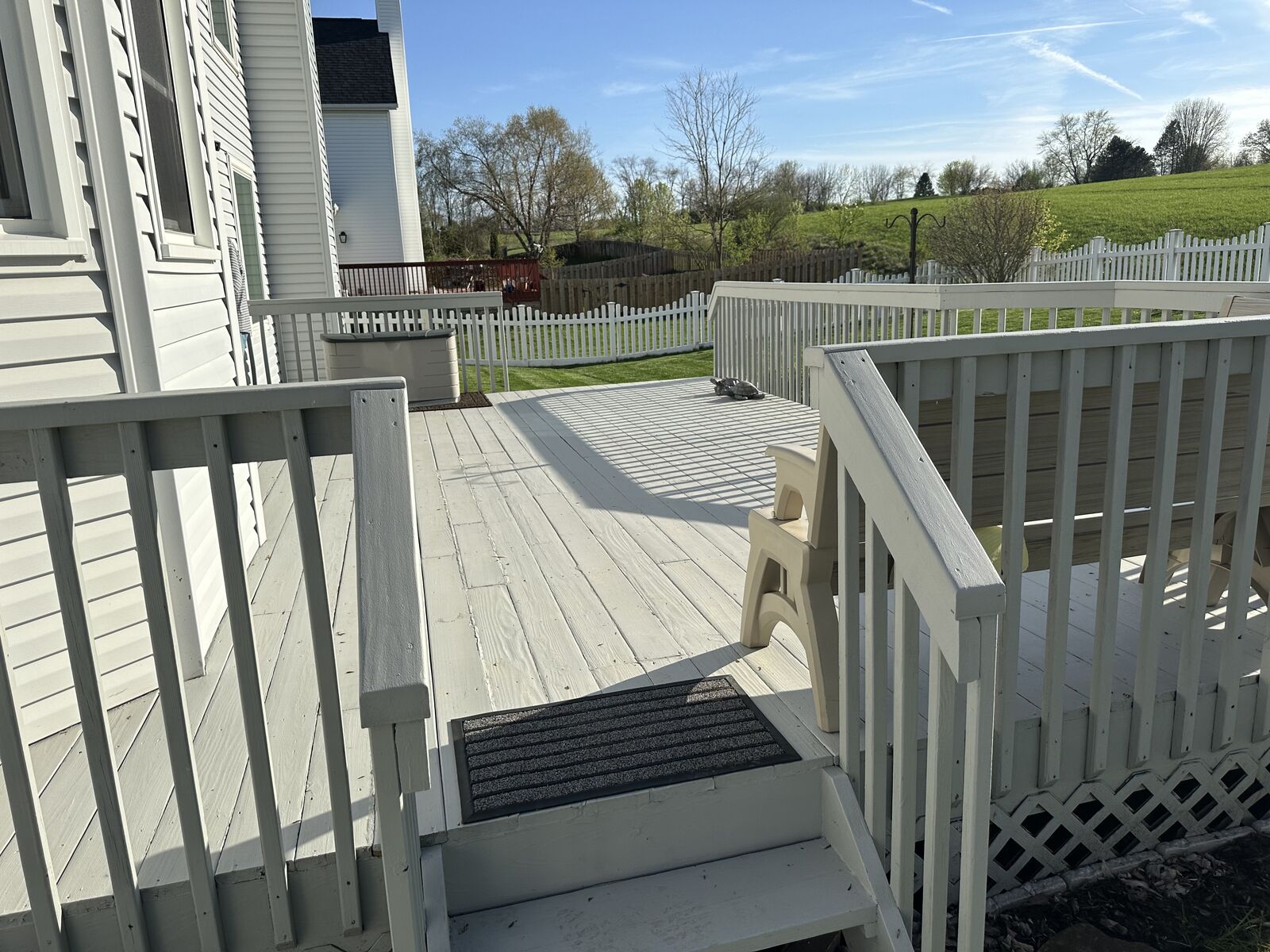 Gray Composite Deck