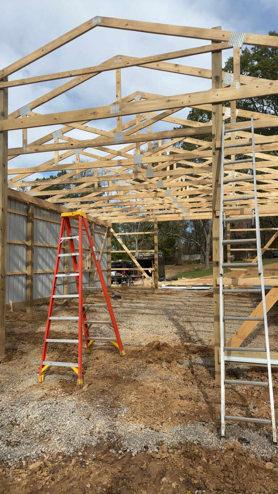Pole Barn Truss Framing