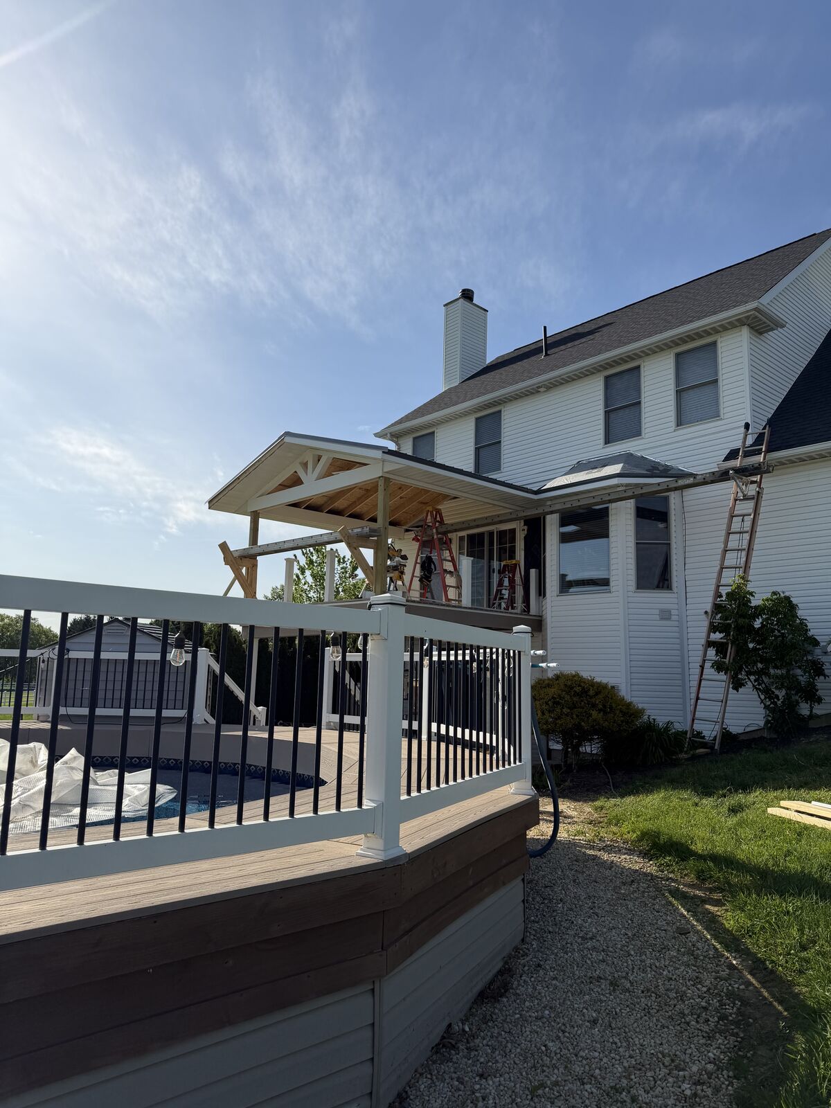 Poolside Composite Deck