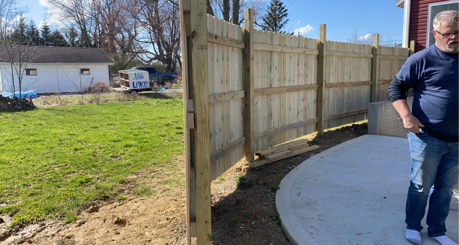 Solid Privacy Fence