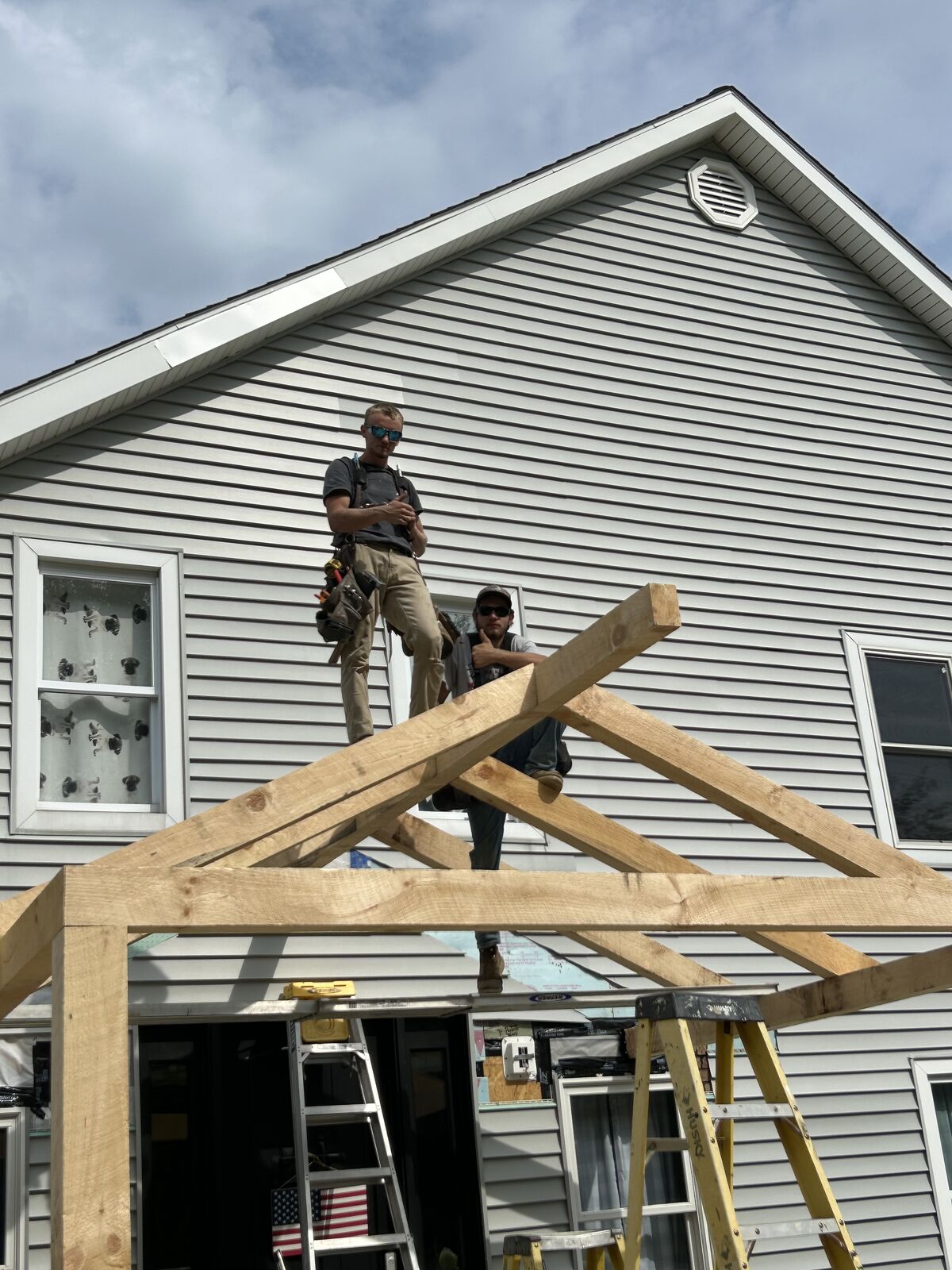 Timber Gable Framing