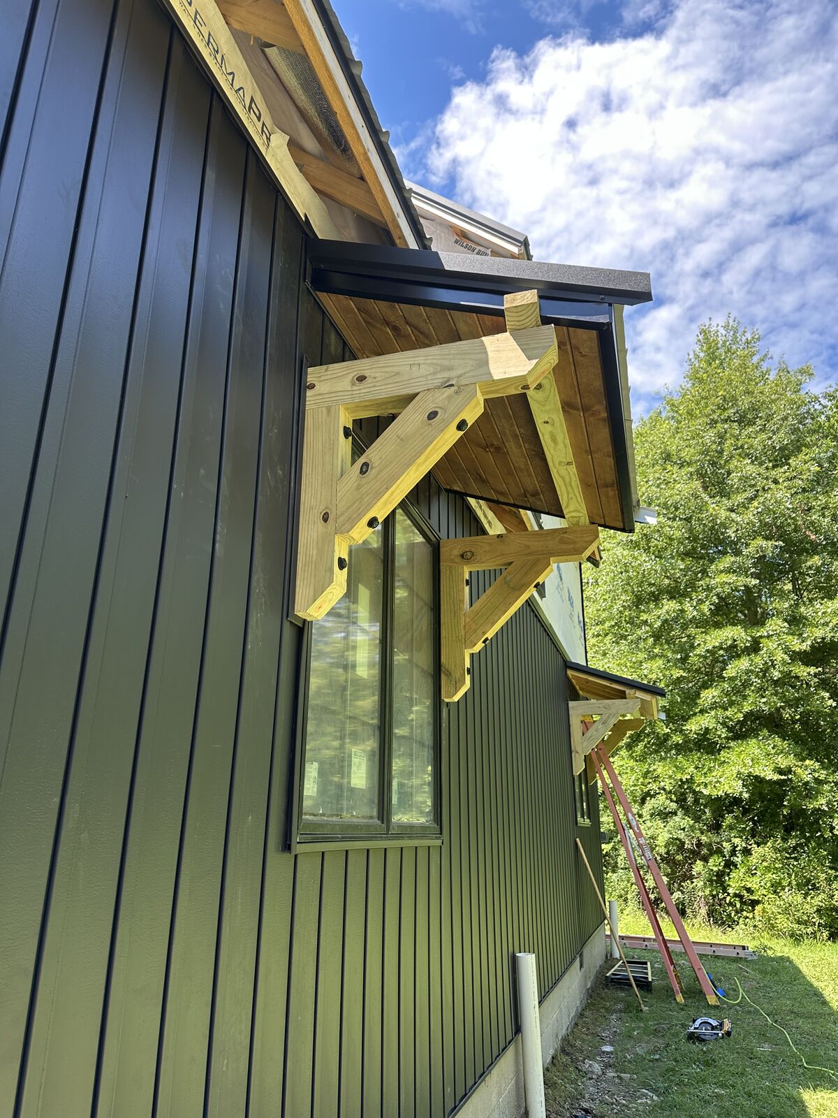 Timber Window Awning