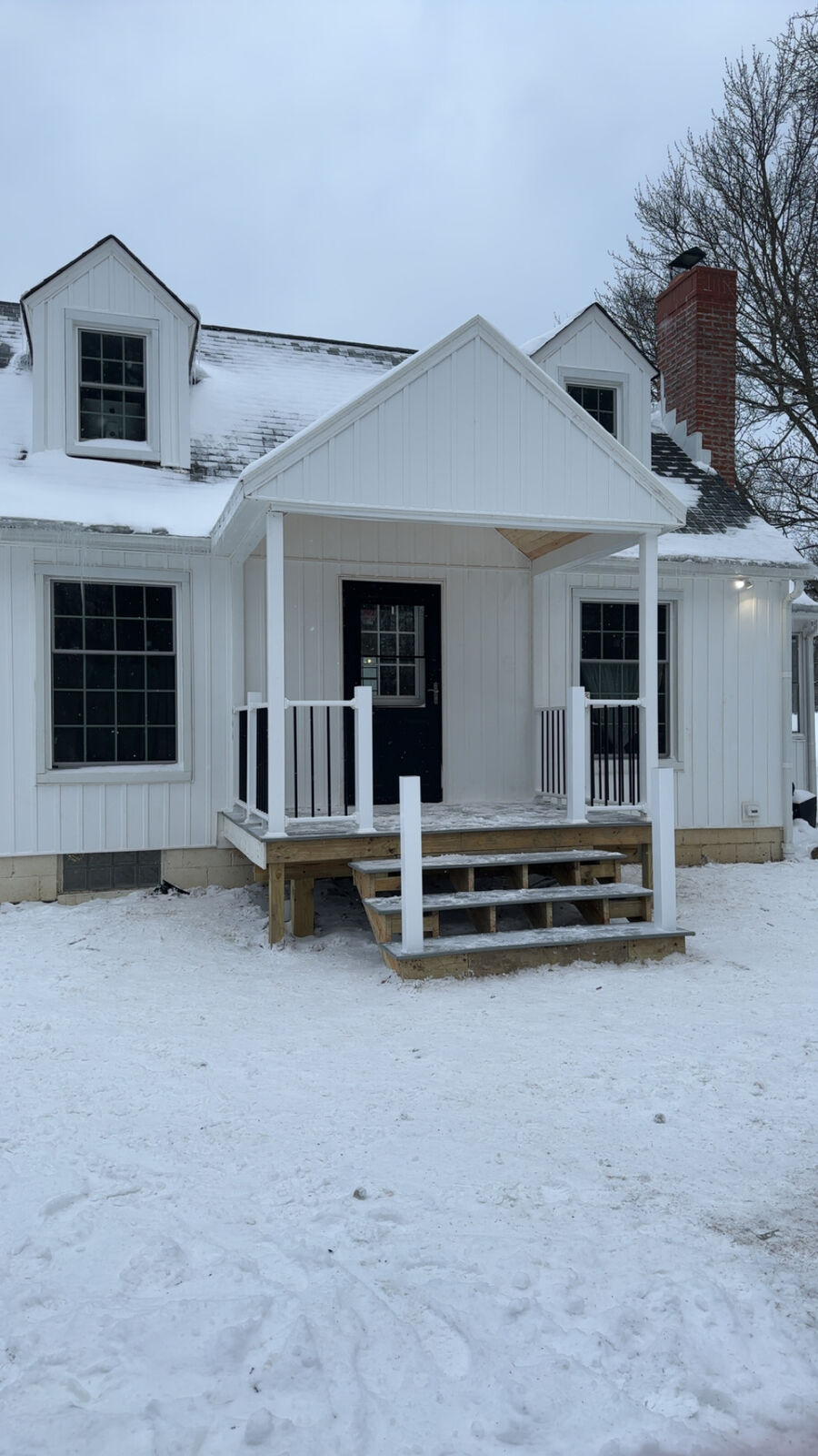 Winter Porch Build
